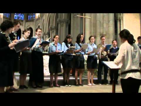 Chorale InterScoute de Touraine   Sanctus d'Haydn