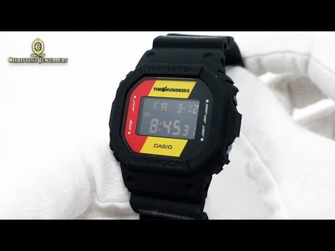 UNBOXING G-SHOCK X THE HUNDREDS® 2018 LTD ED DW5600HDR-1