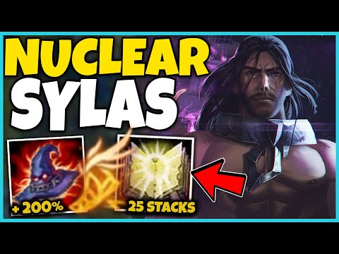 *NUCLEAR ONE-SHOT* NEW FULL AP SYLAS IS 100% UNFAIR - League of Legends