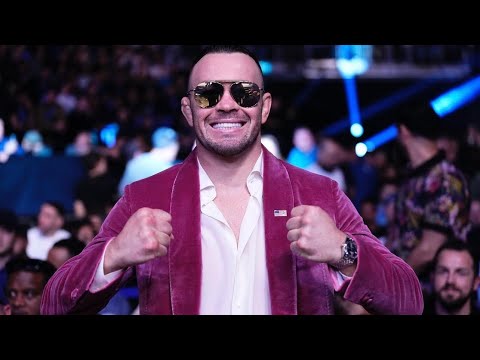 Colby Covington Walk Out At UFC Fight Night Covington vs Lawler
