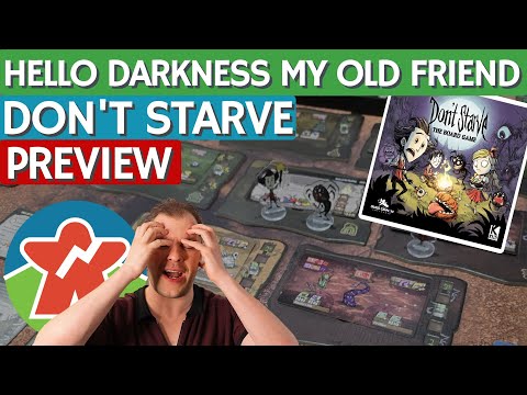 Don't Starve - Board Game Preview - Hello Darkness, My Old Friend!
