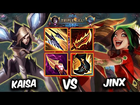 Kaisa vs Jinx ADC (  TRIPLE KILL  ) - Korea Grandmaster Patch 25.13 ✅