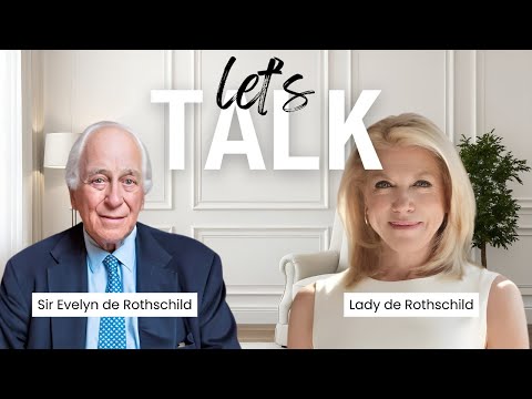 Waldemar interviews Sir Evelyn and Lady de Rothschild