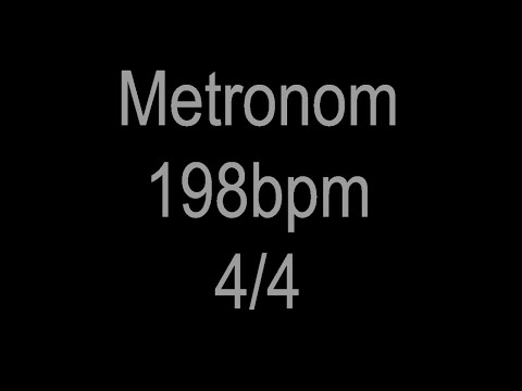Metronom 198bpm 4/4
