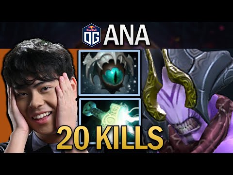 Faceless Void Dota 2 Gameplay OG.Ana with 20 Kills and Skadi-Mjolnir #dota #dota2