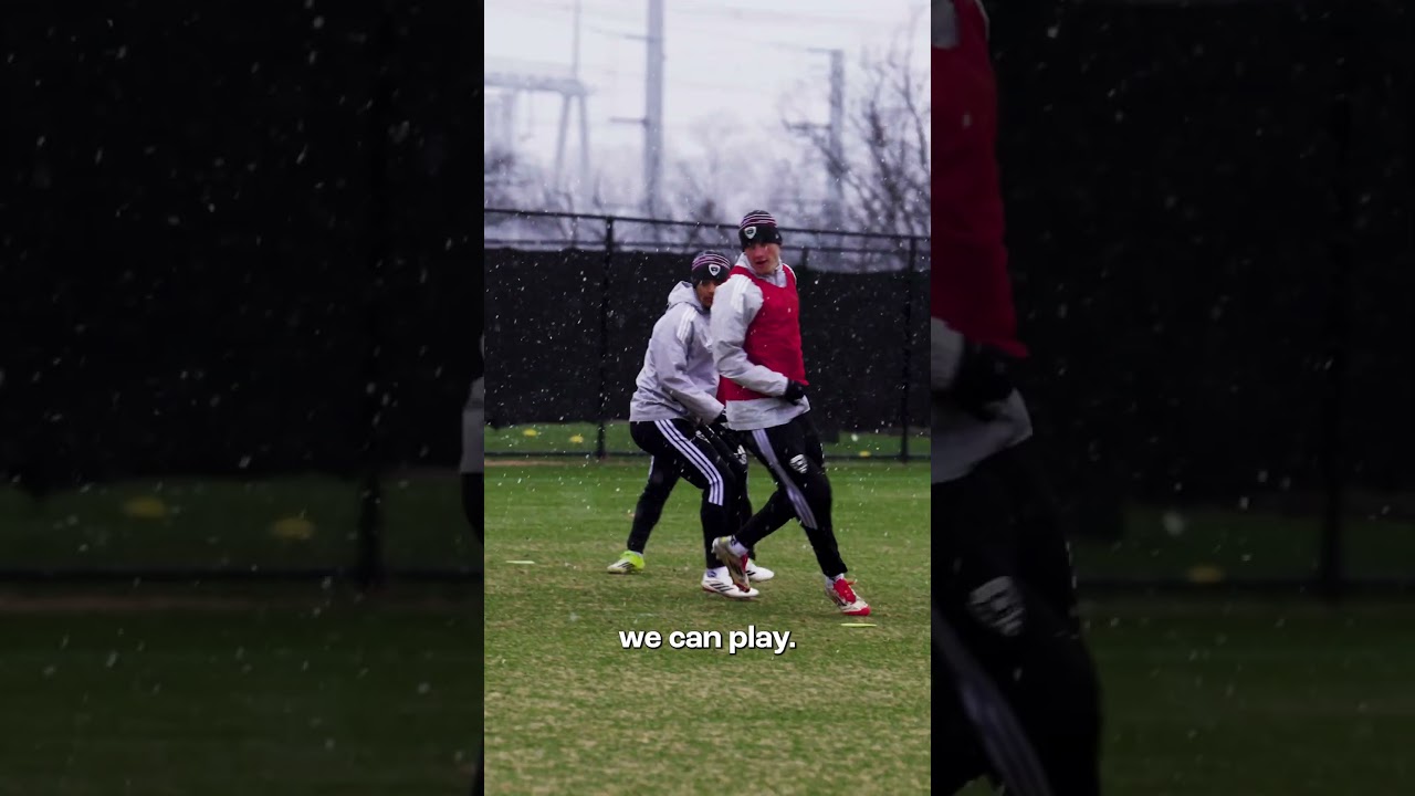 Countdown to Matchday 4 😤 #dcunited #mls #soccer #training #brandonservania #snow