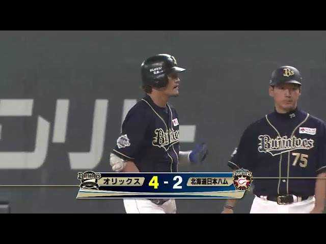 【8回表】勝負所で初球打ち!! バファローズ・坂口 レフトへタイムリーヒット!! 2014/9/14 F-Bs