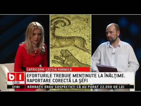 HOROSCOP 360 de grade, cu Alina Badic ZODIA CAPRICORN 15-21 APRILIE 2017