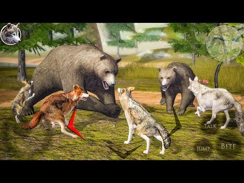 Ultimate Wolf Simulator 2 (by Gluten Free Games LLC) Android Gameplay - YouTube