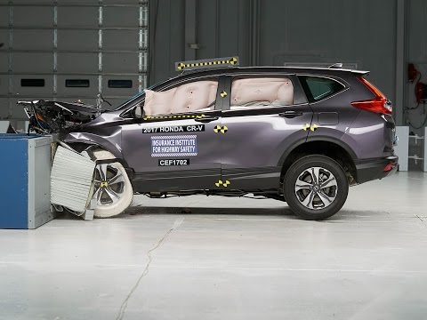 2017 Honda CR-V original moderate overlap IIHS crash test