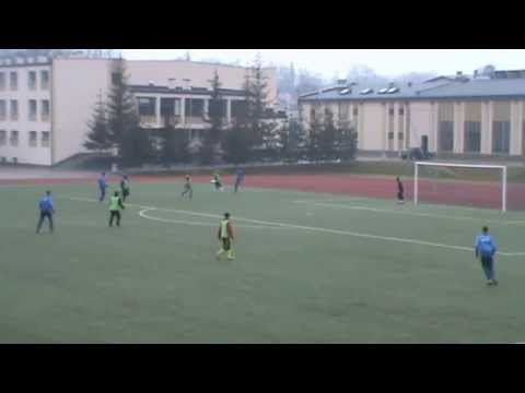 Marcin Jańczy 1:3 (88') Sparing Seniorów: Dunajec - Płomień (23.02.2014r.)