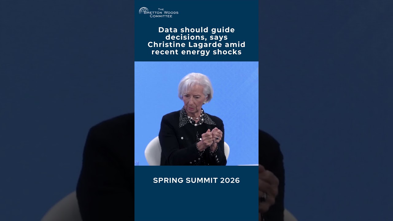 Data should guide decisions, says Christine Lagarde amid recent energy shocks