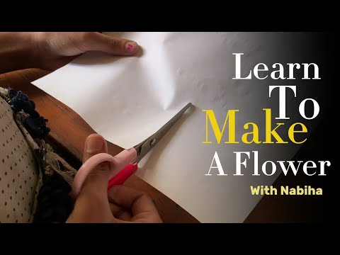 Learn to Make Catkin Flower with Me🤗 | My First Video on Crafting Diy