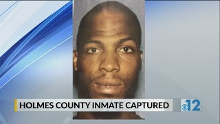 Holmes County Jail escapee captured