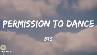 Permission to Dance - BTS (Lyrics)