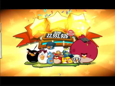 Angry Birds 2 Levels 281 - 320 Bamboo Forest Snotting Hill (No spells)