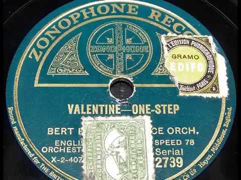 Valentine - Bert Firman's Dance Orchestra (1926)