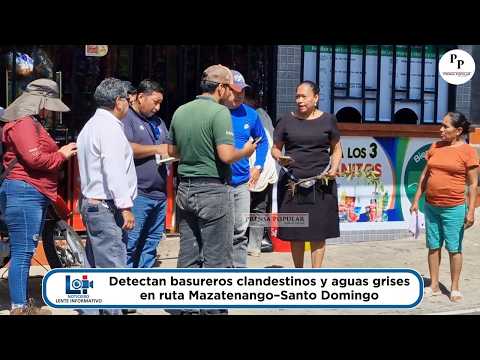 Detectan basureros clandestinos y aguas grises en ruta a Santo Domingo