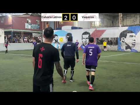 Calvario Latinos vs Vaqueros - Pre Estatal Academia