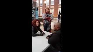 Widow getting Red off her ledger