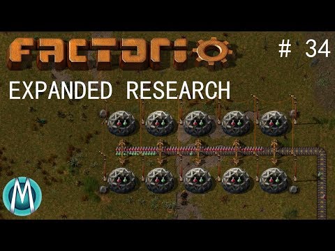 [Factorio] Angels & Bobs Ep 34: Expanded Research (Tutorial/Walkthrough)