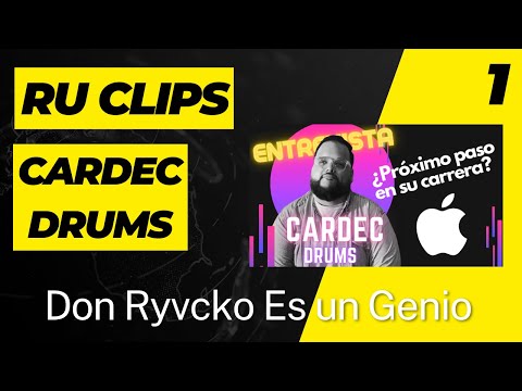 RU CLIPS: Cardec Drums - Don Ryvcko es un Genio