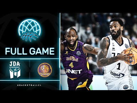 JDA Dijon v Hapoel U-net Holon | Full Game | Basketball Champions League 2021-22