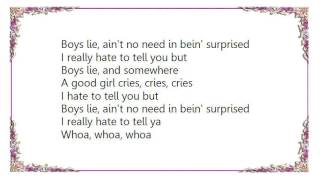 Cheryl - Boys Lie Lyrics