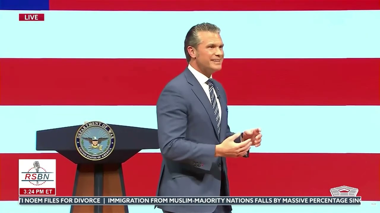 Secretary Hegseth Delivers Military Update & New Plans for the Year Ahead - 09/30/26