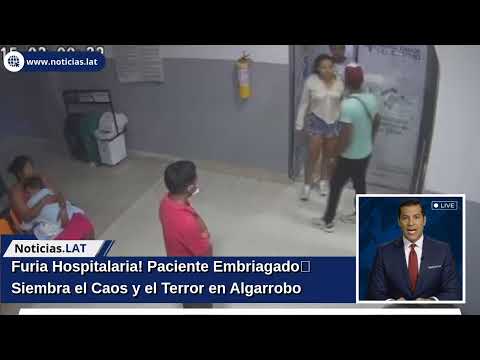 ¡Furia Hospitalaria! Paciente Embriagado Siembra el Caos y el Terror en Algarrobo