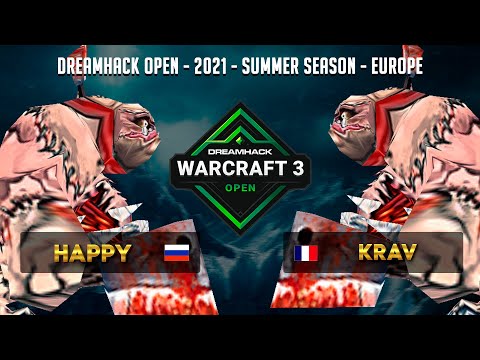 Happy (UD) vs Krav (UD) DreamHack Open - 2021 Summer с Майкером