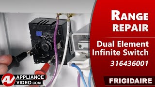 Frigidaire Stove - Element Will Not Turn On - Dual Element Infinite Switch Repair