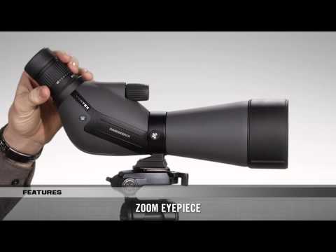 Vortex Diamondback HD 20-60x85 Angled Spotting Scope with Tripod and Hat