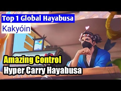 Amazing Shadow Control [Top Global 1 Hayabusa] Kakyóin - Mobile Legends
