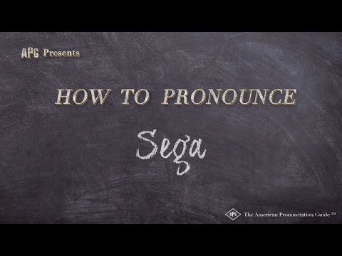 How to Pronounce Sega (Real Life Examples!)