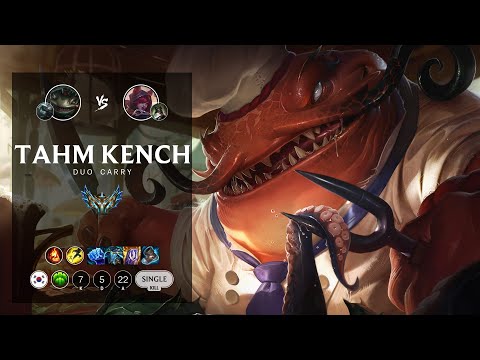Tahm Kench Bot vs Xayah - KR Challenger Patch 12.11