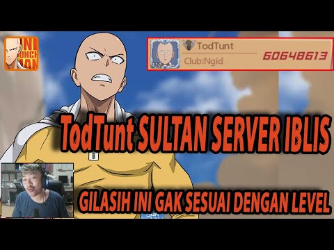 🔥🔥REVIEW SULTAN SERVER IBLIS TodTunt [LEVEL RENDAH BP DEWA] - ONE PUNCH MAN:The Strongest
