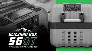 Portable Electric Blizzard Box Cooler, 56-quart / 53 liter Capacity, USB Charging - video thumbnail 2