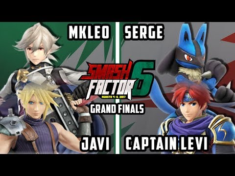 Smash Factor 6 Smash 4 Doubles - SF Serge + SF Captain Levi vs. FOX MVG MKLeo + HY Javi - Wii U GF