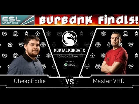 Match 10 - Mortal Kombat X: Burbank Season 1 Finals - CheapEddie vs Master VHD