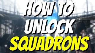 How To Unlock Squadrons FFXIV