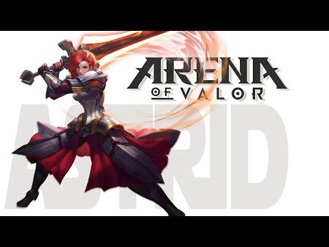Arena of Valor - Top or Bot Lane Warrior - Aov Astrid Build Gameplay