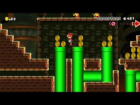12-2:Koopatopia Residential Zone by Myuu - Mew Mew Mario - SUPER MARIO MAKER - NO COMMENTARY 1ay
