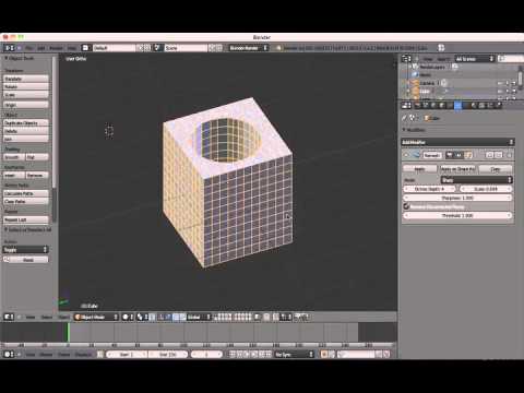 Beginners Blender 3D: Tutorial 16 - Using the Remesh Modifier