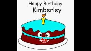 Happy Birthday Kimberley