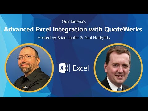 Quintadena's Advanced Excel Integration for QuoteWerks