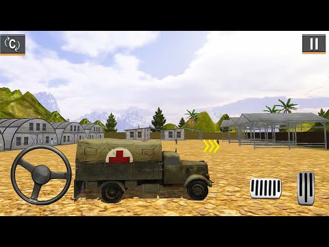 US Army Truck Cargo Driving Simulator