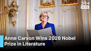 BREAKING: Canadian Writer Anne Carson Wins 2026 Nobel Prize in Literature in Sweden | AE1G