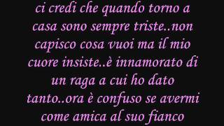 Amore impossibile con testo