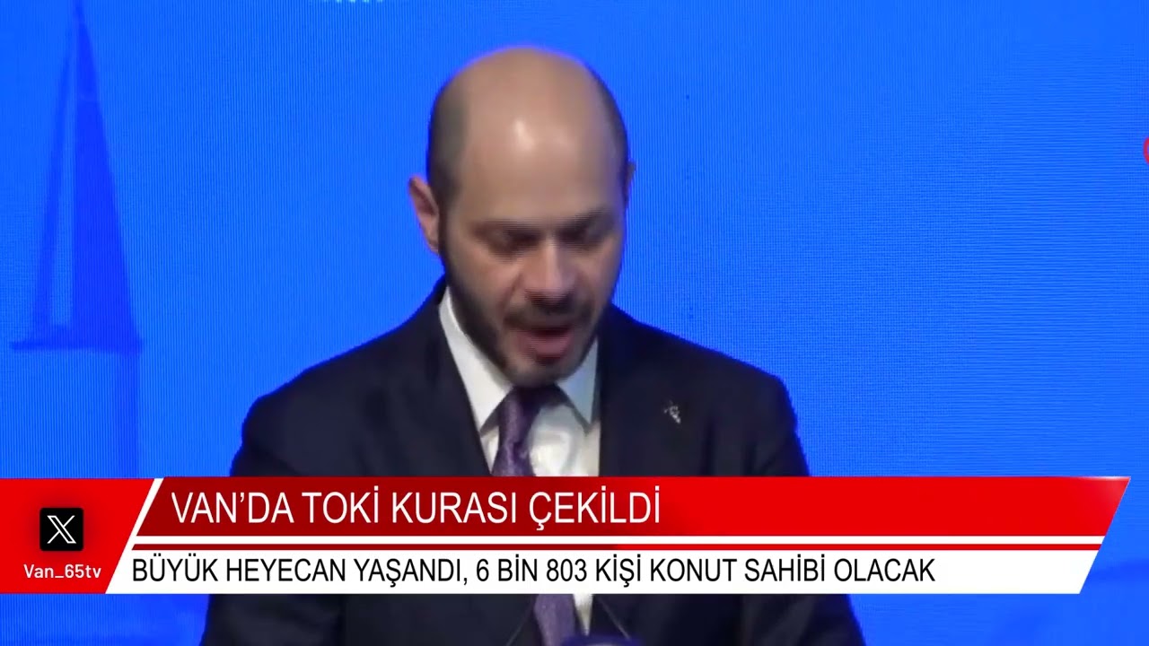 Van’da TOKİ Kuraları Çekildi!